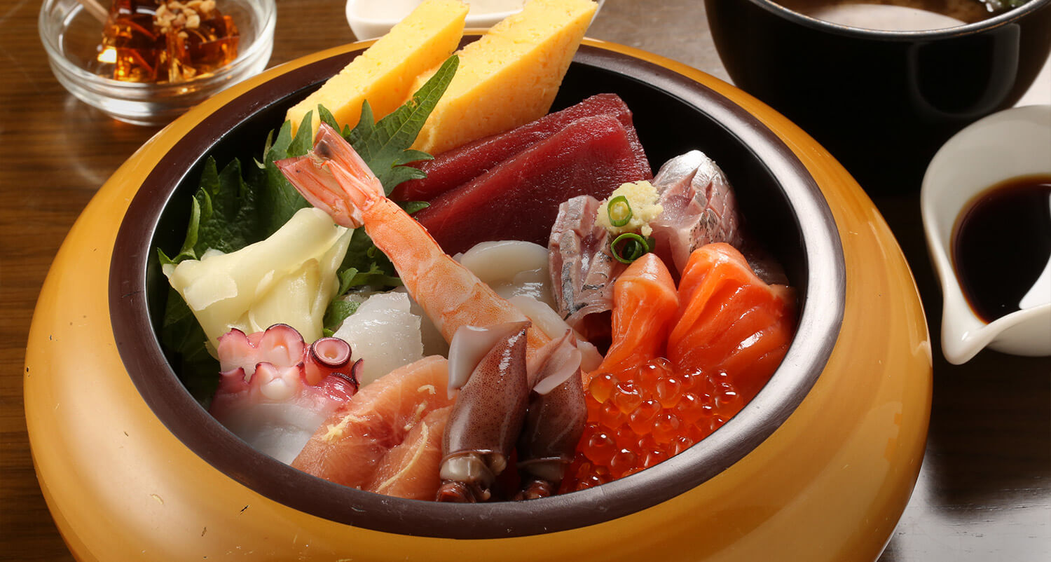 海鮮丼