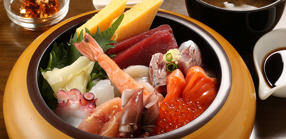 海鮮丼
